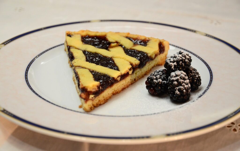 Crostata con la confettura