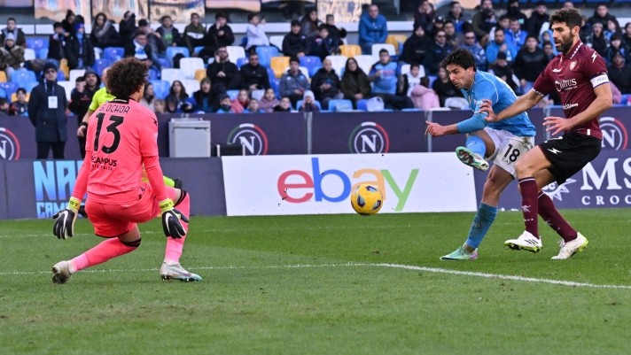 Napoli-Salernitana 2-1, Rrahmani gela i granata