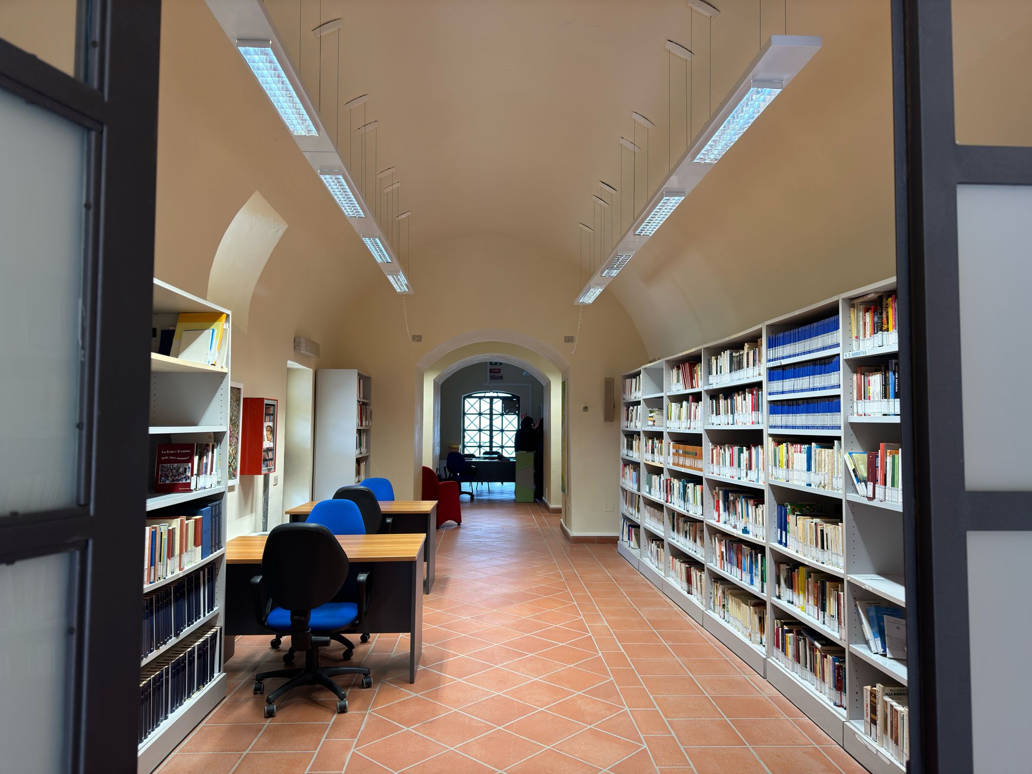 Palomonte, municipal library named after the poet Scotellaro