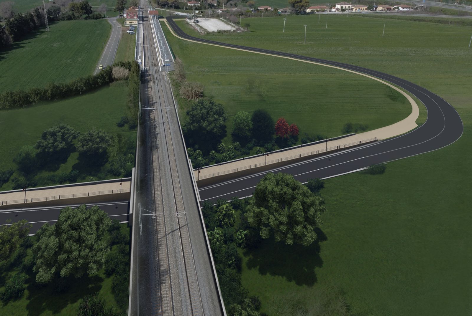 Capaccio Paestum, construction of the new railway underpass begins