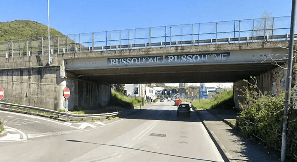 Salerno ring road, the ramp to Arbostella closes