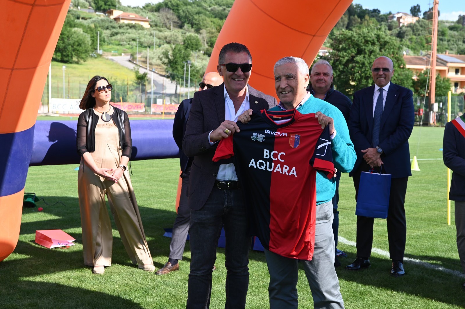 Castelnuovo Cilento, the “Valentino Giordano” stadium inaugurated