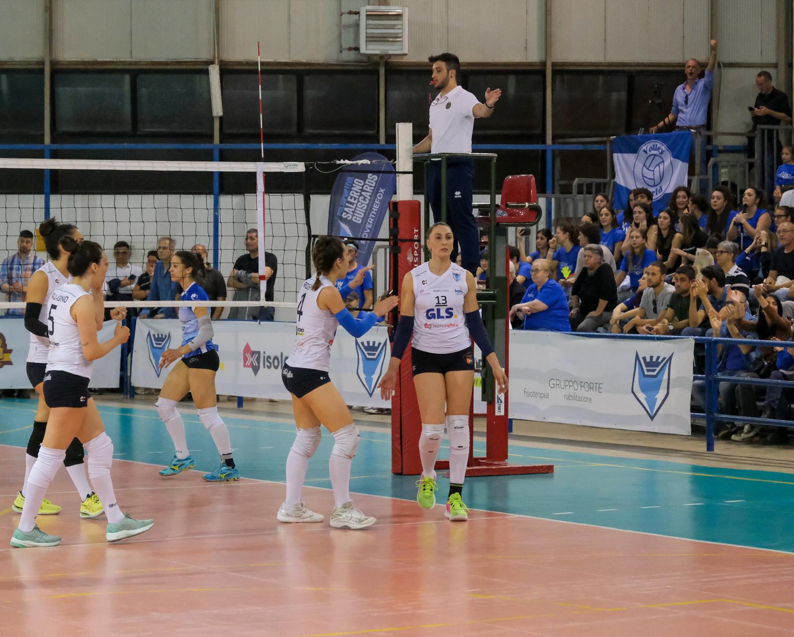 Salerno Guiscards, applause-worthy efficiency: Volley World knockout, now Sport 5