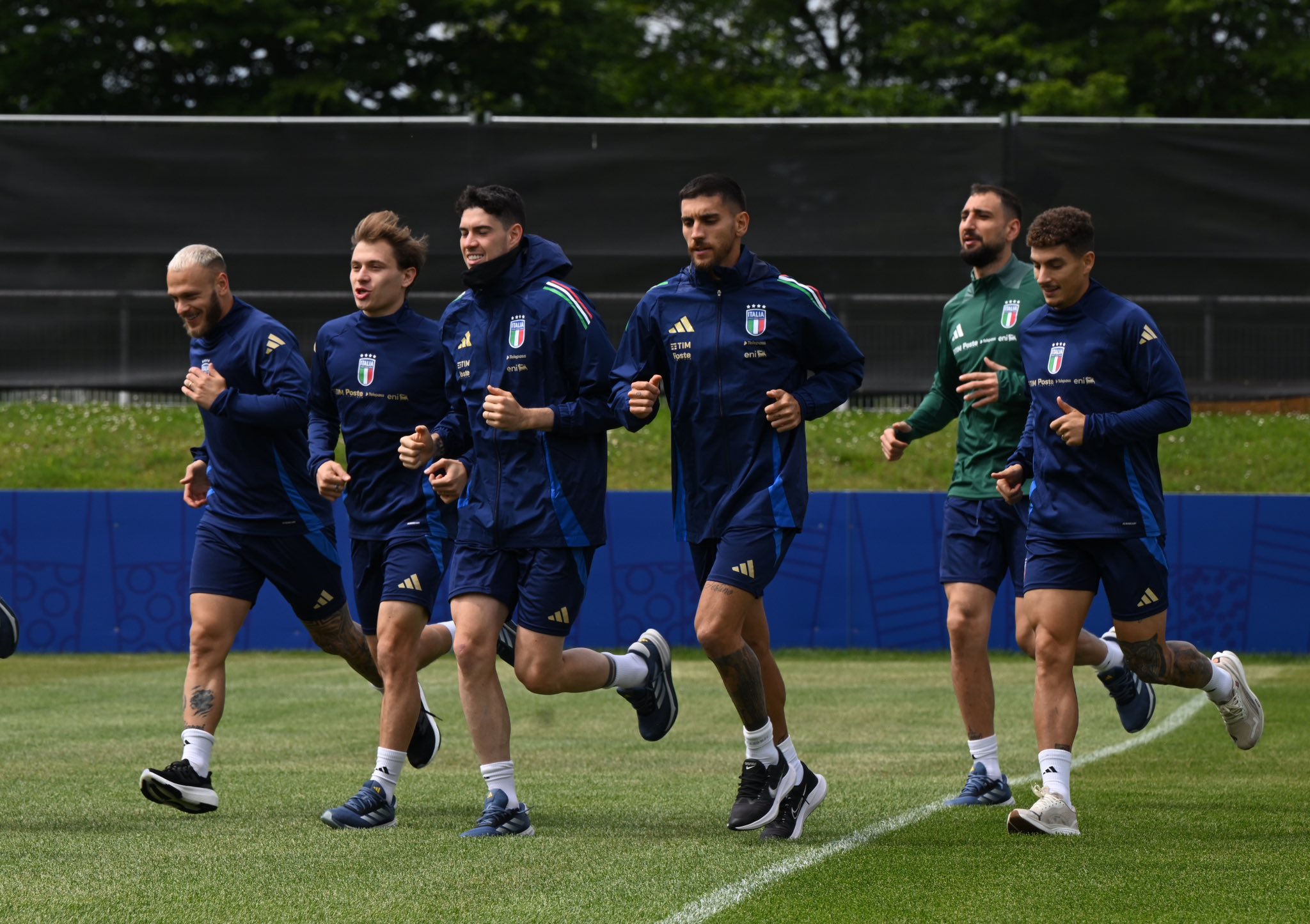 Italy prepares match towards Spain, coaching at 5pm