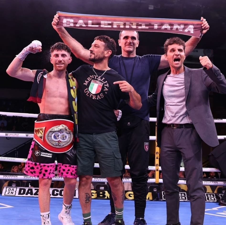 Francesco De Rosa IBF European Tremendous Bantamweight Champion