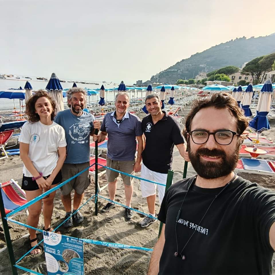 A Caretta Caretta returns to nest in Maiori