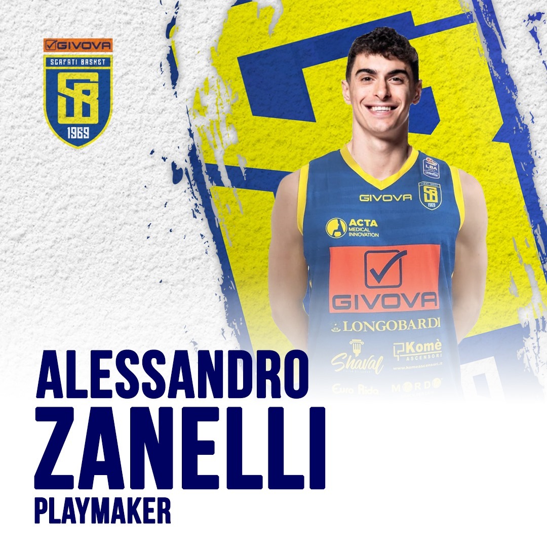 Givova Scafati, the brand new level guard is Alessandro Zanelli