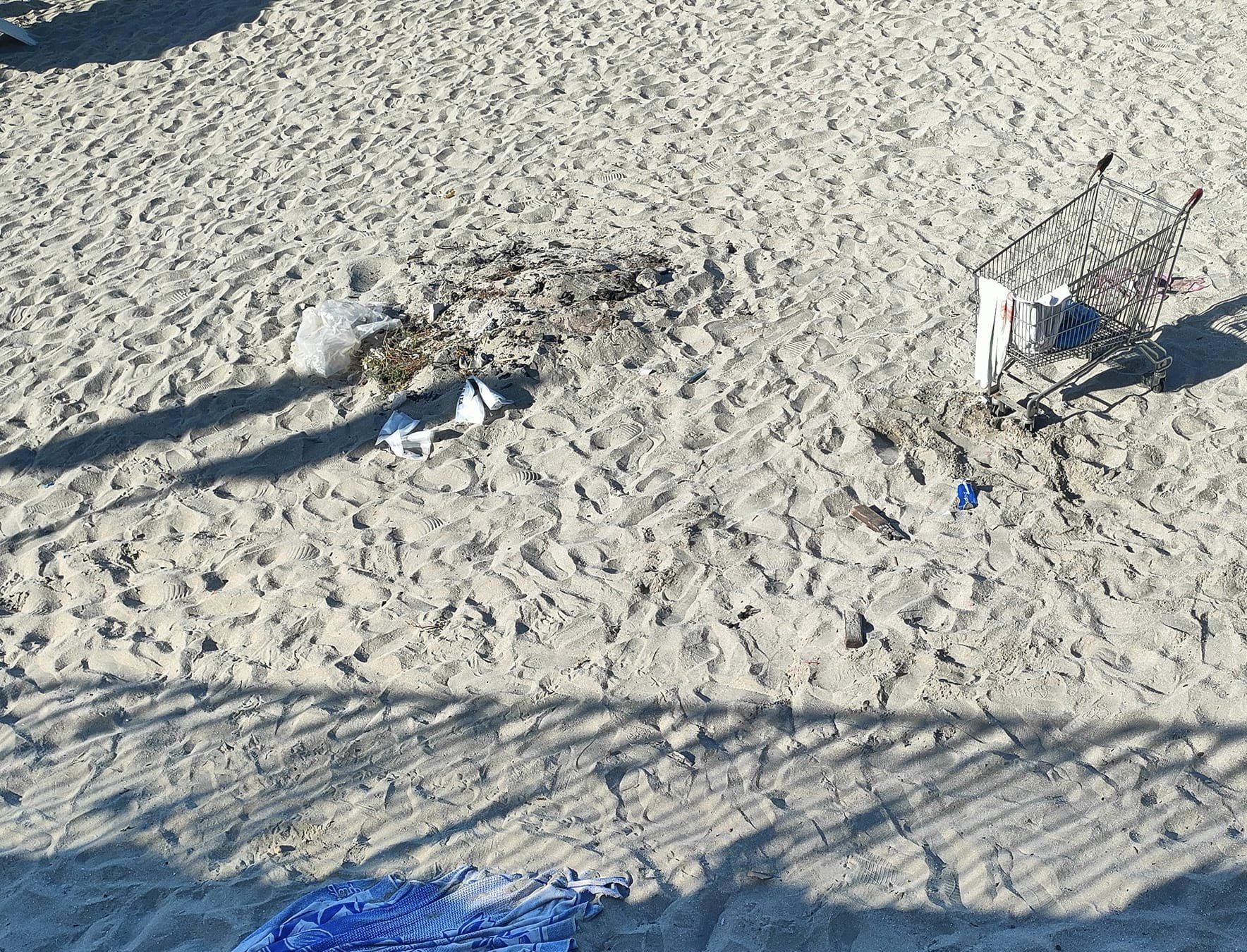 Salerno, unbridled vandals: new raid at the Balnea beach