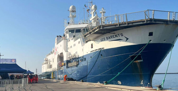 Geo Barents stopped in Salerno, it’s a battle in court