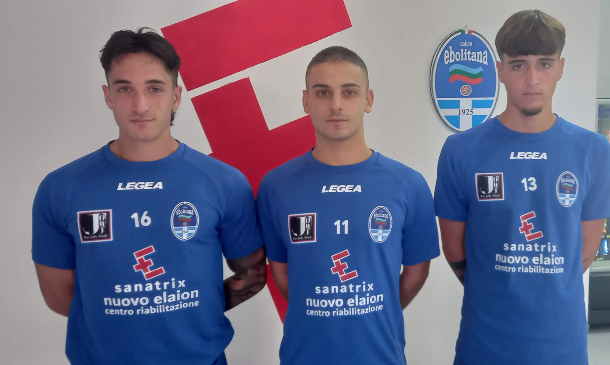 Ebolitana: three new signings to strengthen the squad