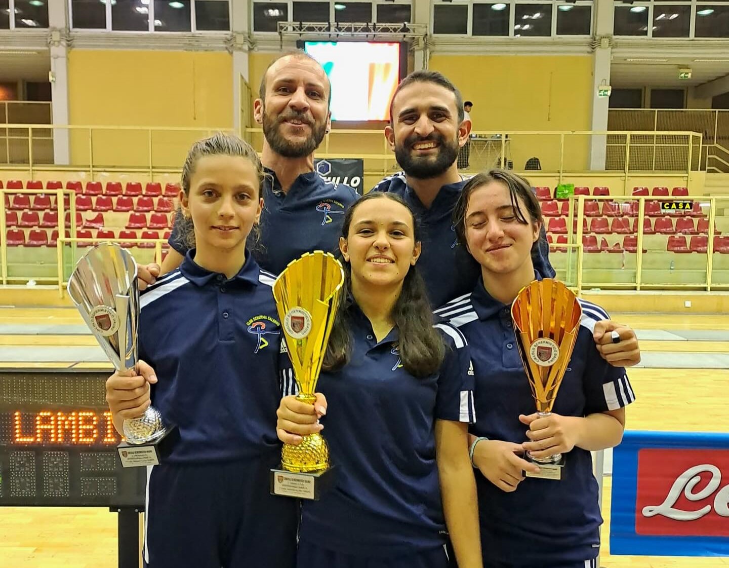 Salerno Fencing Club, five medals won in Foggia