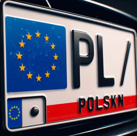 Polish license plates in postal parcel: seizure begins