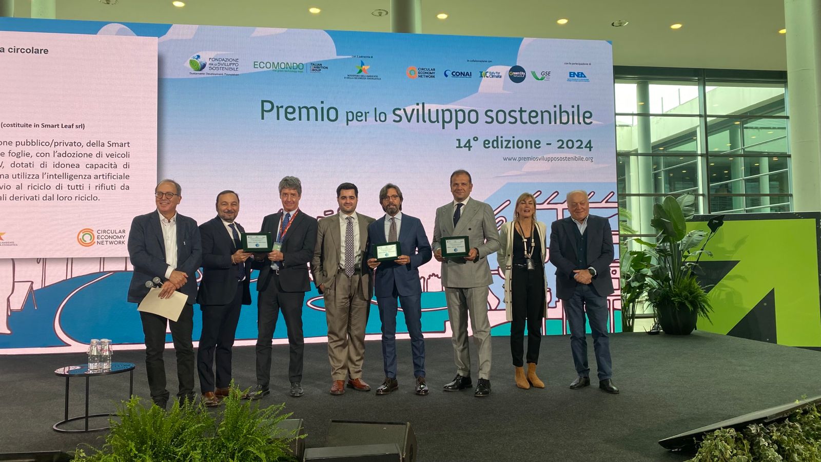 Sarim receives the 2024 Sustainable Business Award for “Smart Leaf”.