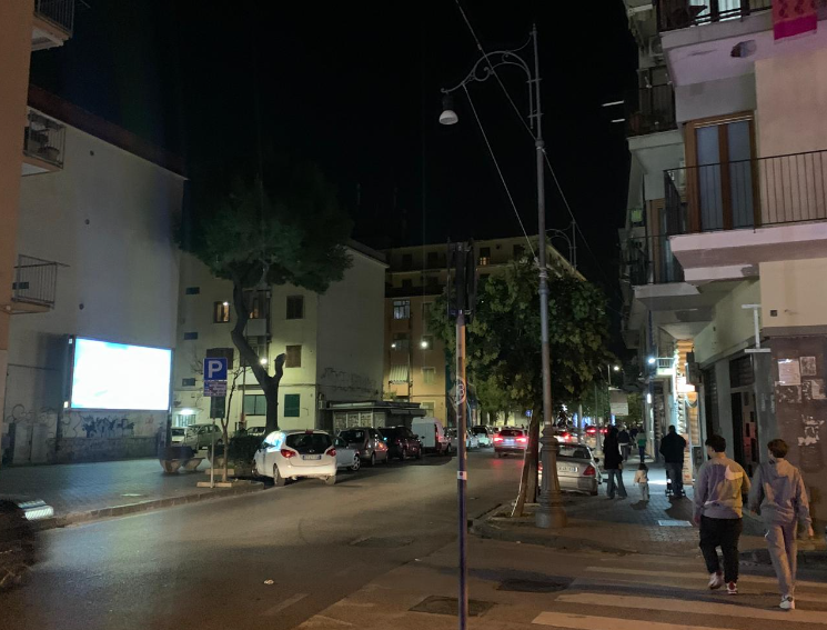 The “slap” in Torrione: darkness falls in the Salerno district