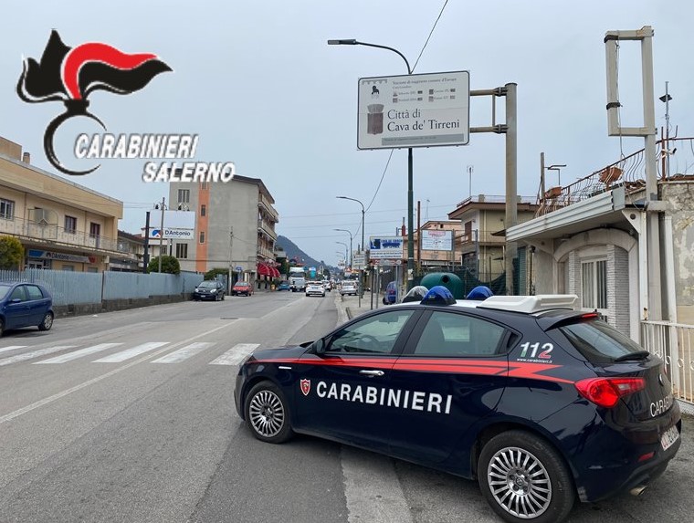 Cava de’ Tirreni: 44enne agli arresti domiciliari per rapina e aggressione