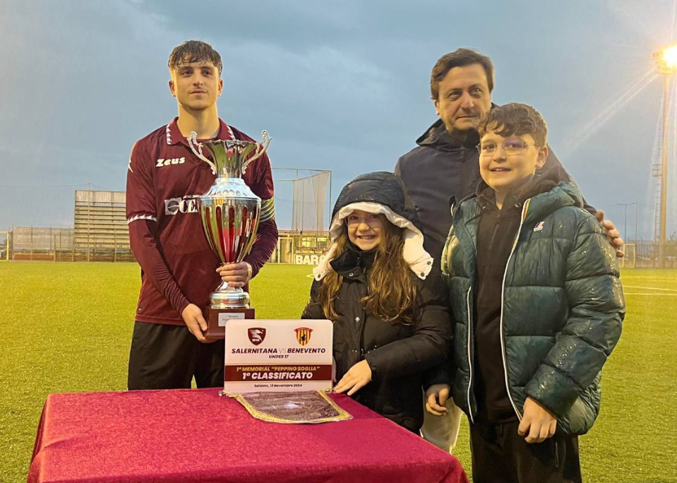 Salernitana under 17 wins the “Peppino Soglia” memorial