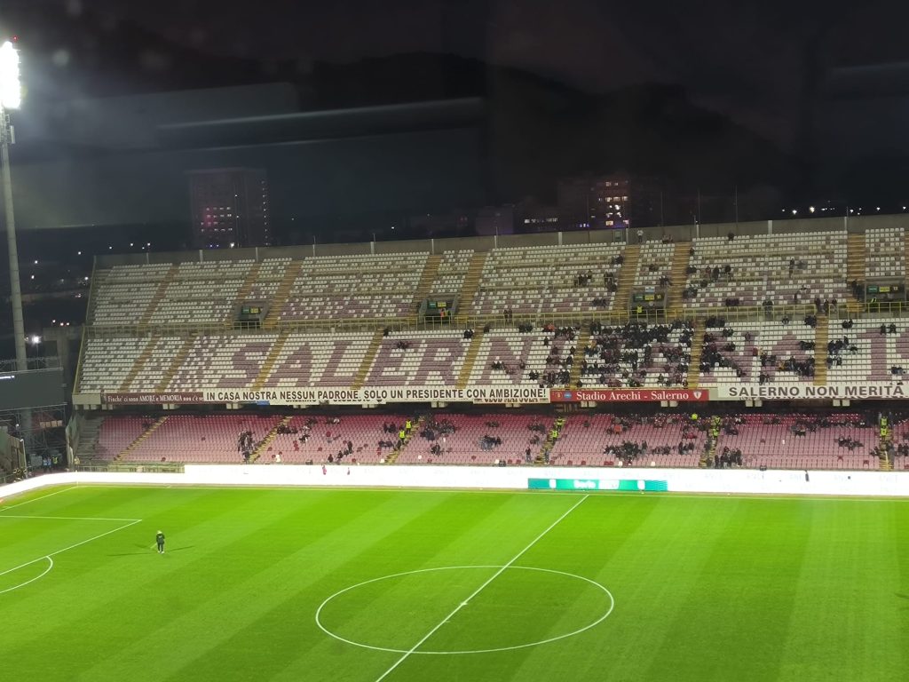 Salernitana-Carrarese, poker granata per la vittoria