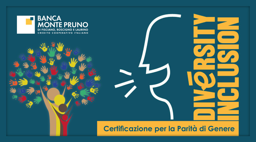 La Banca Monte Pruno ottiene la “Certificazione per la Parità di Genere”